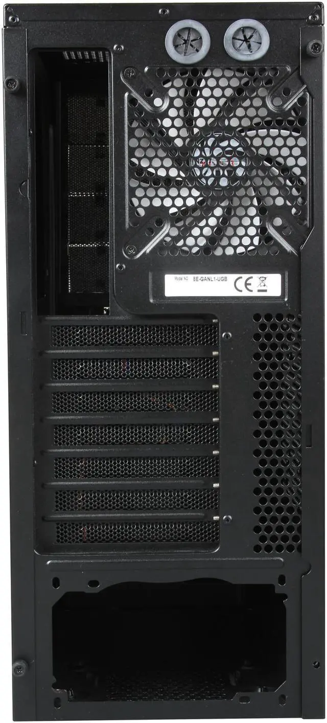 Alt view image 8 of 9 - NZXT GAMMA Classic Series CS-NT-GAMMA-B Black Steel ATX Mid Tower Computer Case