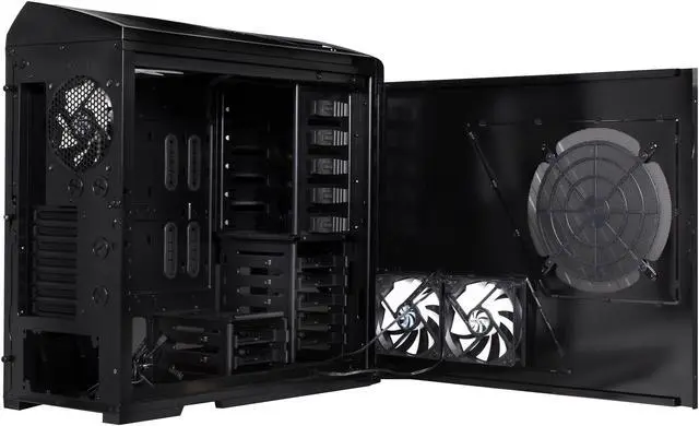 Alt view image 5 of 10 - NZXT Phantom RB-PHAN-001BK Black Steel / Plastic ATX Full Tower Computer Case