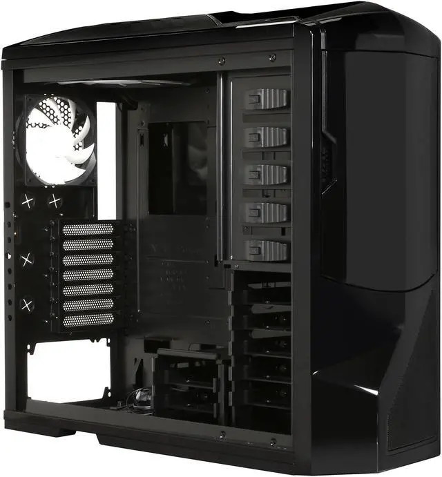 Alt view image 7 of 10 - NZXT Phantom RB-PHAN-001BK Black Steel / Plastic ATX Full Tower Computer Case
