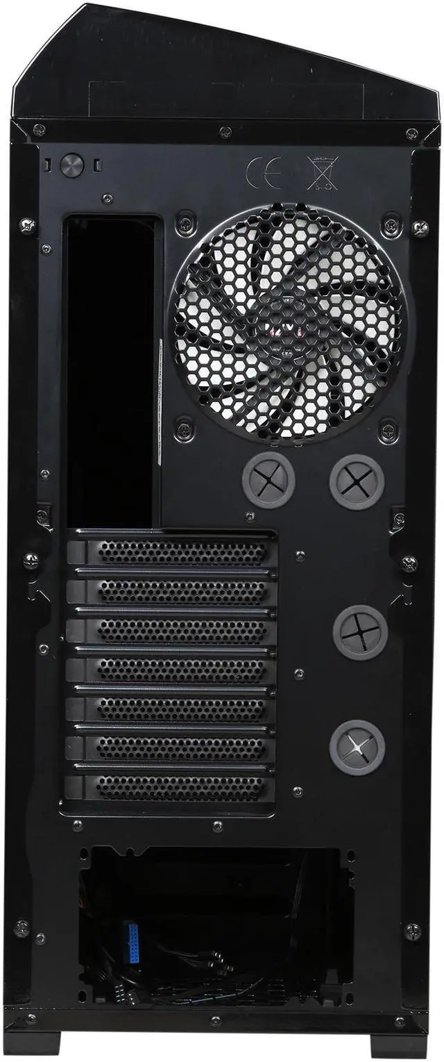 Alt view image 5 of 10 - NZXT Phantom CS-NT-PHAN-BNO-3.0 Black / Orange Trim Steel / Plastic ATX Full Tower Computer Case