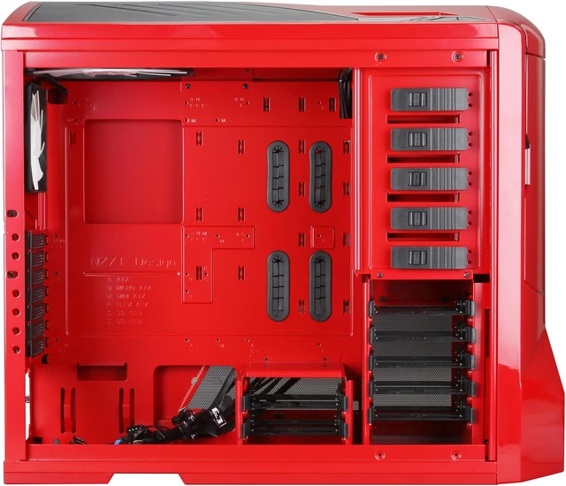 Refurbished: NZXT Phantom RB-PHAN-001RD Red Computer Case - Newegg.com