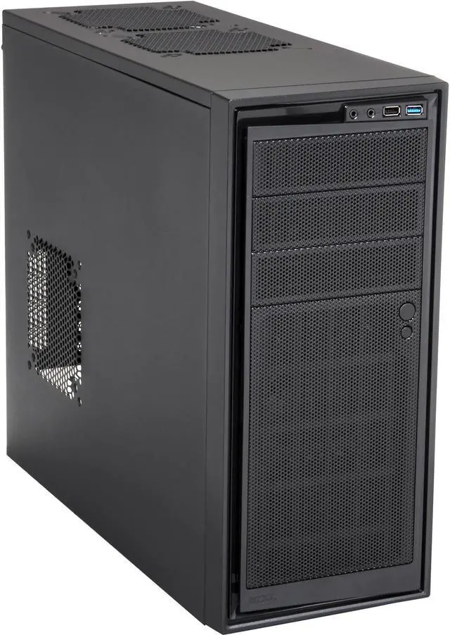 Main image of NZXT Source 220 RB-CA-SO220-01 Black Steel / Aluminum-like finish ATX Mid Tower Computer Case
