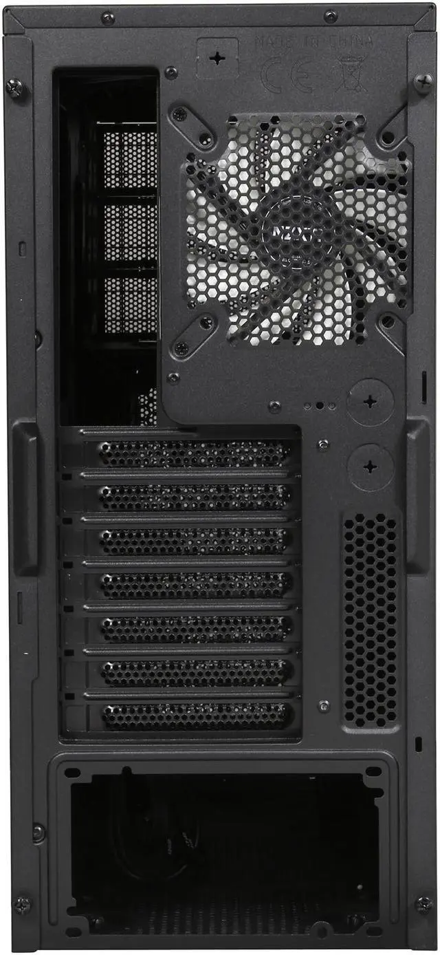 Alt view image 8 of 9 - NZXT Source 220 RB-CA-SO220-01 Black Steel / Aluminum-like finish ATX Mid Tower Computer Case
