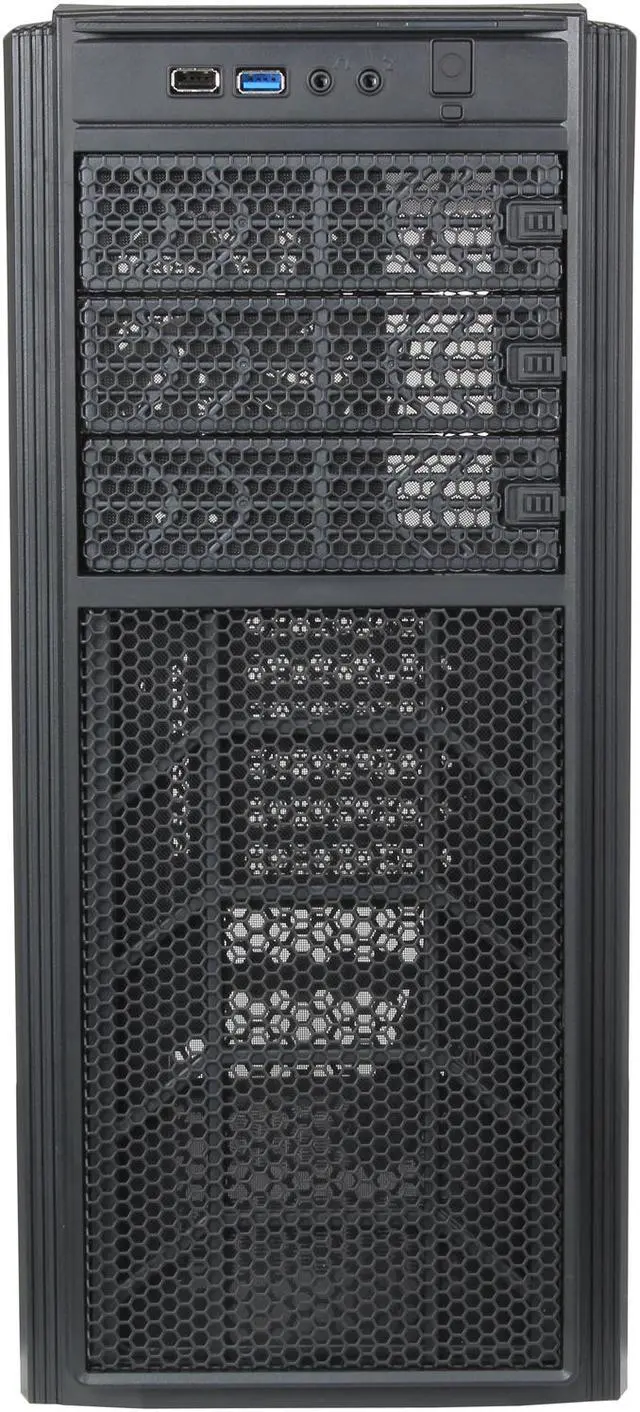 Alt view image 2 of 8 - NZXT Tempest 210 CS-NT-TEM-210-B Black Steel / Plastic ATX Mid Tower Computer Case