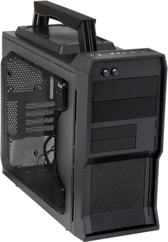 Main image of NZXT Crafted Series CS-NT-VULCAN Black Steel / Plastic Gaming mATX Computer Case