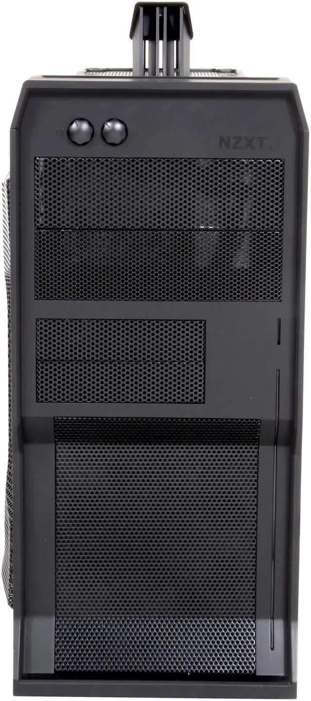 Alt view image 2 of 10 - NZXT Crafted Series CS-NT-VULCAN Black Steel / Plastic Gaming mATX Computer Case