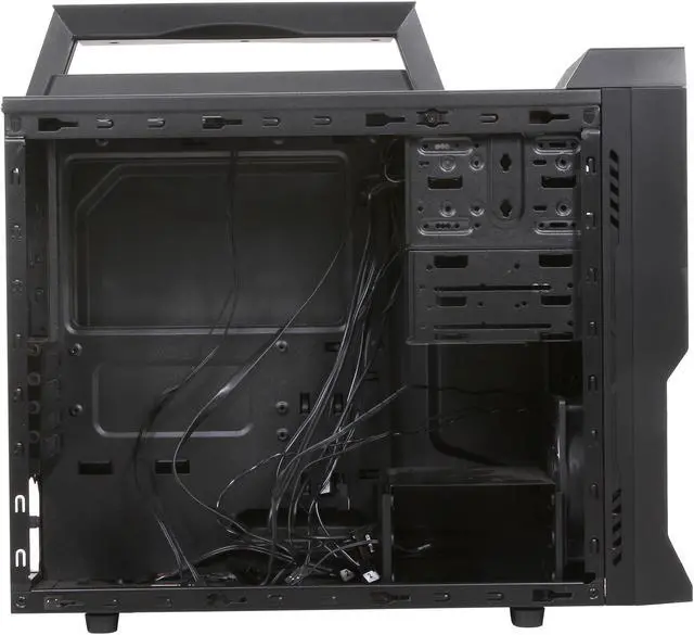 Alt view image 6 of 10 - NZXT Crafted Series CS-NT-VULCAN Black Steel / Plastic Gaming mATX Computer Case
