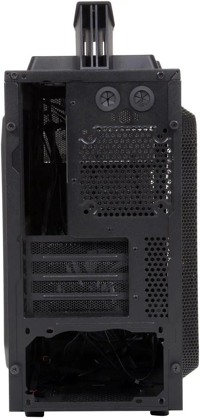Alt view image 9 of 10 - NZXT Crafted Series CS-NT-VULCAN Black Steel / Plastic Gaming mATX Computer Case