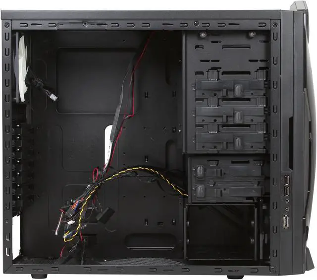 Alt view image 6 of 9 - NZXT Guardian 921 RB RB-921RB-001-BL Black Computer Case