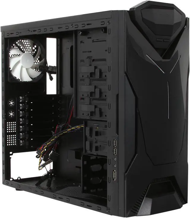 Alt view image 7 of 9 - NZXT Guardian 921 RB RB-921RB-001-BL Black Computer Case