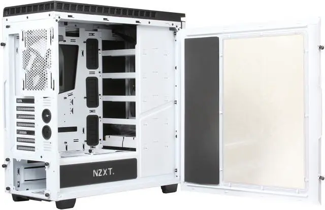 Alt view image 6 of 10 - NEW NZXT H440 STEEL Mid Tower Case. Next Generation 5.25-less Design. Include 4 x 2nd Gen FNv2 Fans, High-End WC support, USB3.0, White/Black