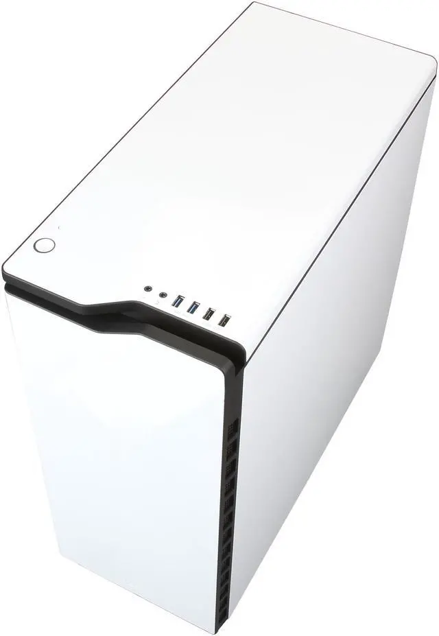 Alt view image 9 of 10 - NEW NZXT H440 STEEL Mid Tower Case. Next Generation 5.25-less Design. Include 4 x 2nd Gen FNv2 Fans, High-End WC support, USB3.0, White/Black