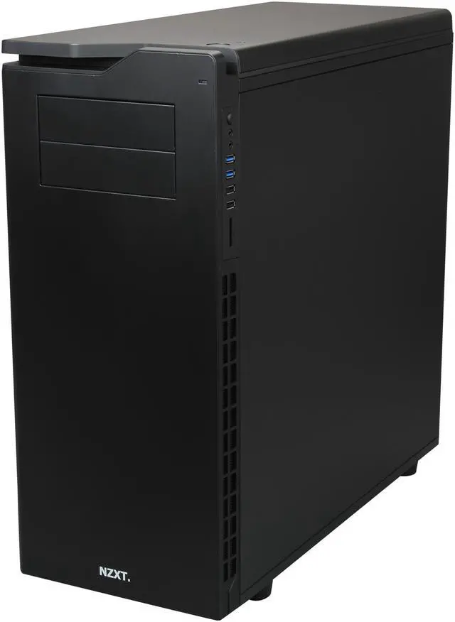 Alt view image 3 of 8 - NZXT H630 RB-CA-H630F-M1 Matte Black Steel / Plastic Ultra Tower Silent Computer Case
