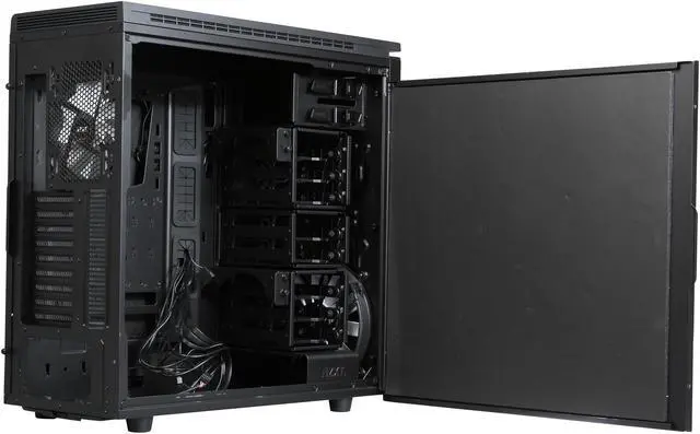 Alt view image 5 of 8 - NZXT H630 RB-CA-H630F-M1 Matte Black Steel / Plastic Ultra Tower Silent Computer Case