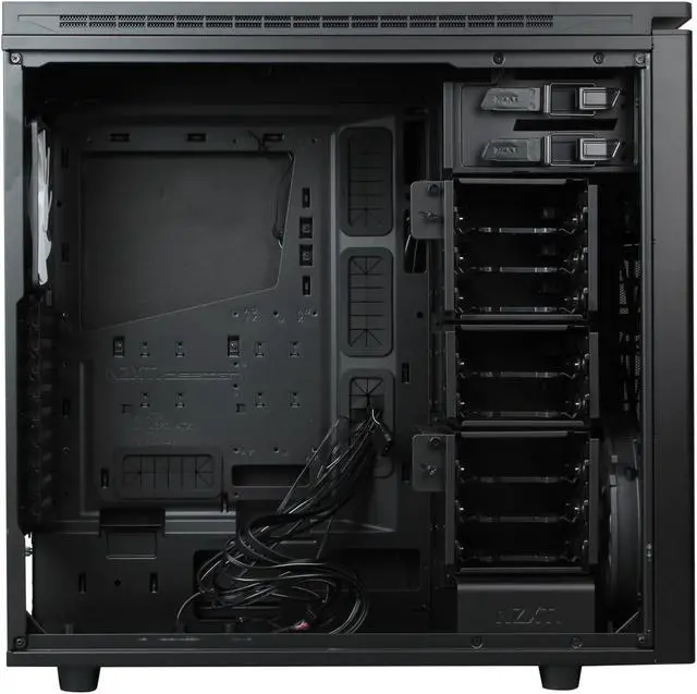 Alt view image 6 of 8 - NZXT H630 RB-CA-H630F-M1 Matte Black Steel / Plastic Ultra Tower Silent Computer Case