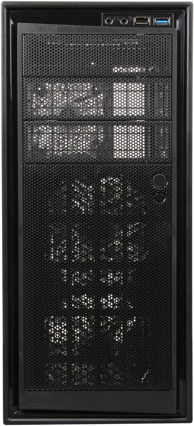 Alt view image 2 of 9 - NZXT Source 220 CA-S220W-B1 Black Steel / Plastic ATX Mid Tower Computer Case