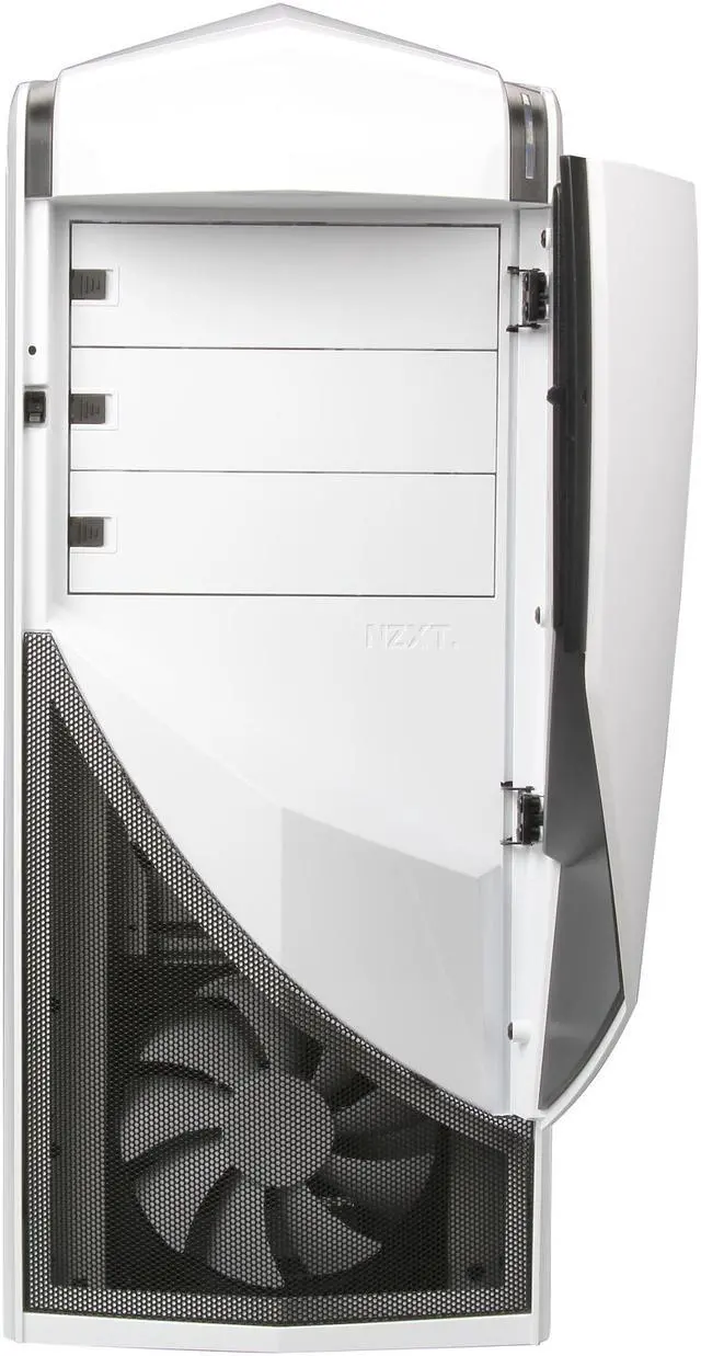 Alt view image 2 of 9 - NZXT Phantom 240 CA-PH240-W1 White Steel / Plastic ATX Mid Tower Computer Case