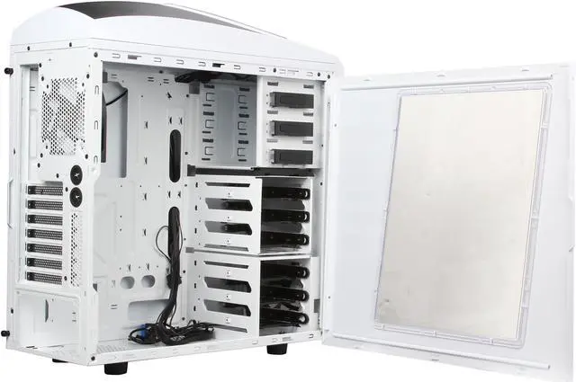 Alt view image 5 of 9 - NZXT Phantom 240 CA-PH240-W1 White Steel / Plastic ATX Mid Tower Computer Case
