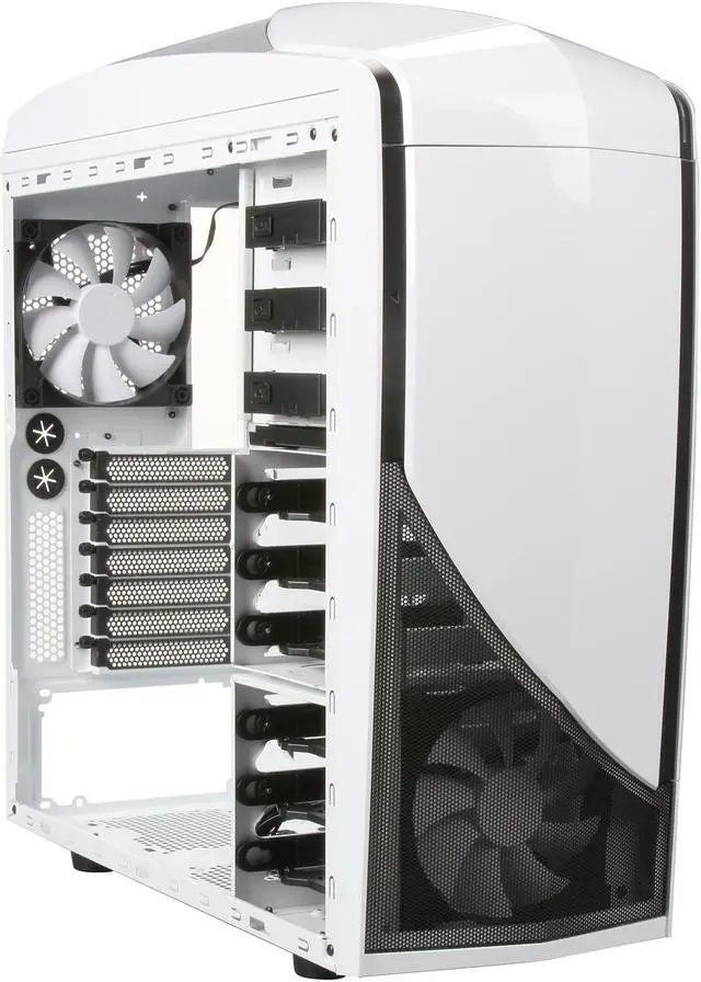 Alt view image 7 of 9 - NZXT Phantom 240 CA-PH240-W1 White Steel / Plastic ATX Mid Tower Computer Case