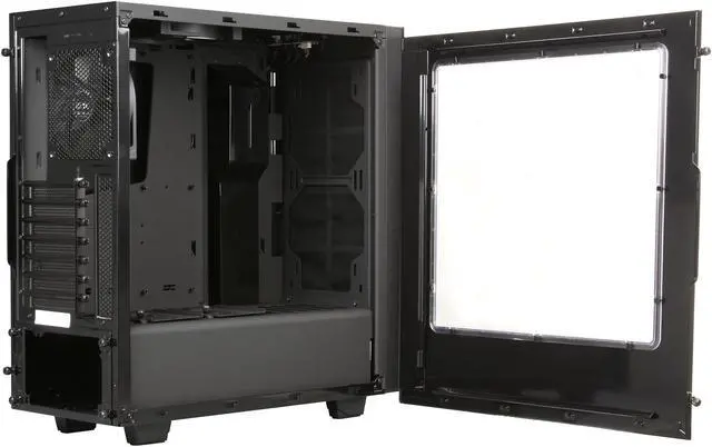 Alt view image 5 of 9 - NZXT S340 Glossy Black Steel ATX Mid Tower Case