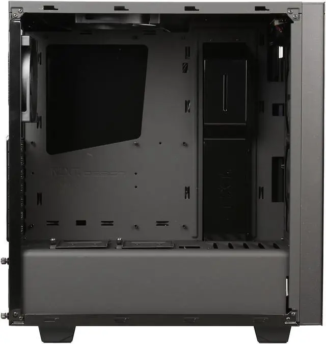 Alt view image 6 of 9 - NZXT S340 Glossy Black Steel ATX Mid Tower Case
