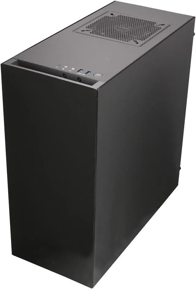 Alt view image 7 of 9 - NZXT S340 Glossy Black Steel ATX Mid Tower Case