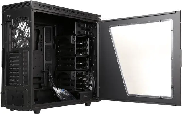Alt view image 6 of 9 - NZXT H630W-M1 Matte Black SECC Steel, ABS Plastic Ultra Tower Computer Case