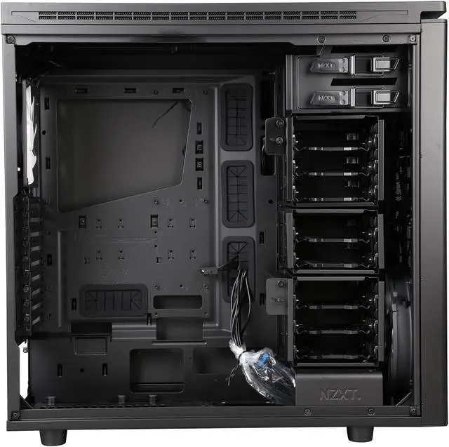 Alt view image 7 of 9 - NZXT H630W-M1 Matte Black SECC Steel, ABS Plastic Ultra Tower Computer Case