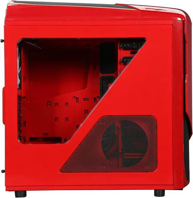 Alt view image 4 of 10 - NZXT Phantom 530 RB-CA-PH530-R1 Red Steel / Plastic ATX Full Tower Computer Case