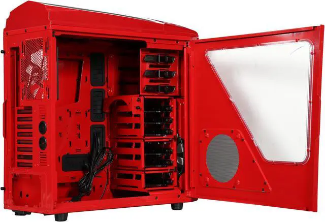 Alt view image 5 of 10 - NZXT Phantom 530 RB-CA-PH530-R1 Red Steel / Plastic ATX Full Tower Computer Case