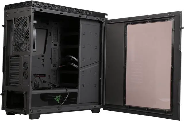 Alt view image 5 of 9 - NZXT H440 Razer RB-CA-H440W-RA Black SECC Steel, ABS Plastic ATX Mid Tower Computer Case