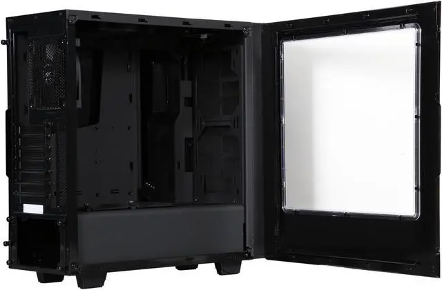 Alt view image 5 of 10 - NZXT RB-CA-S340W-B1 Black Steel ATX Mid Tower Computer Case