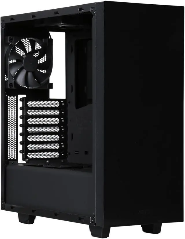 Alt view image 7 of 10 - NZXT RB-CA-S340W-B1 Black Steel ATX Mid Tower Computer Case
