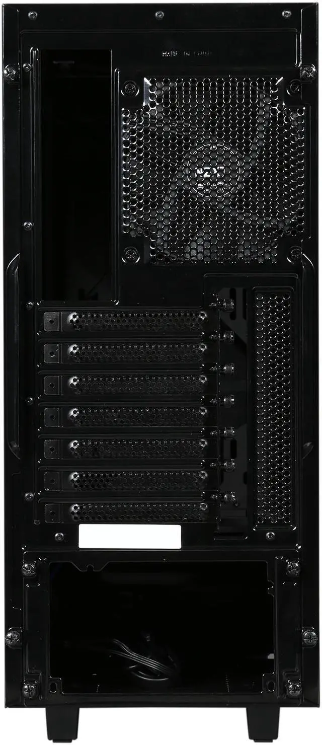 Alt view image 9 of 10 - NZXT RB-CA-S340W-B1 Black Steel ATX Mid Tower Computer Case