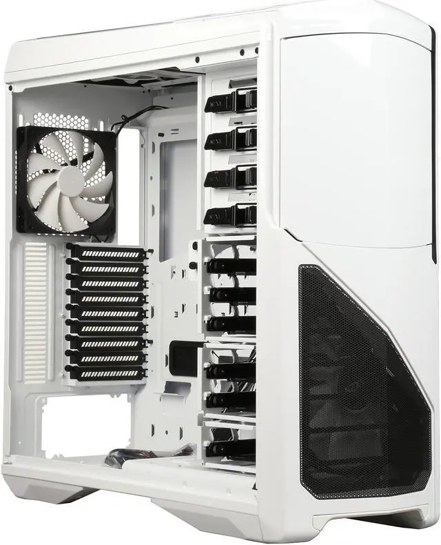 Alt view image 7 of 10 - NZXT Phantom 630 CA-P630W-W1 White Steel / Plastic ATX Full Tower Computer Case