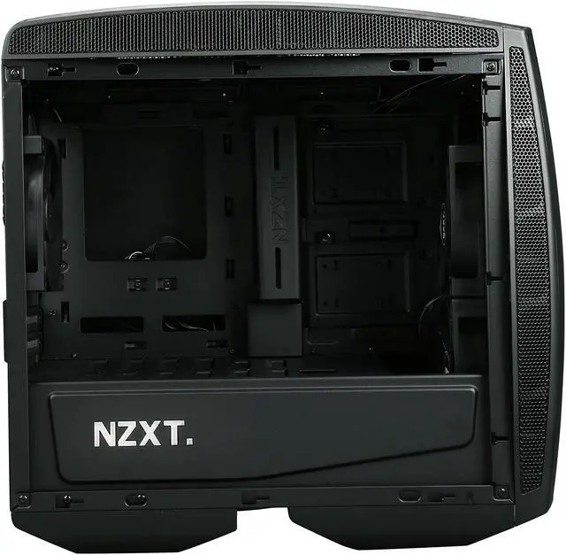 Alt view image 6 of 10 - NZXT Manta, Matte Black, All Steel, Mini-ITX Computer Case