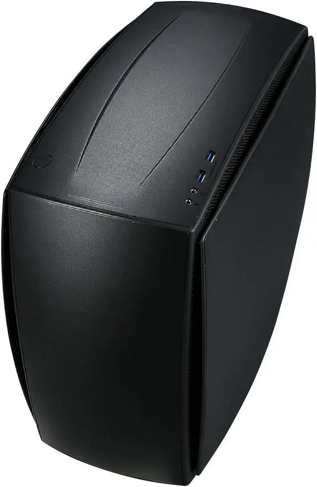 Alt view image 9 of 10 - NZXT Manta, Matte Black, All Steel, Mini-ITX Computer Case