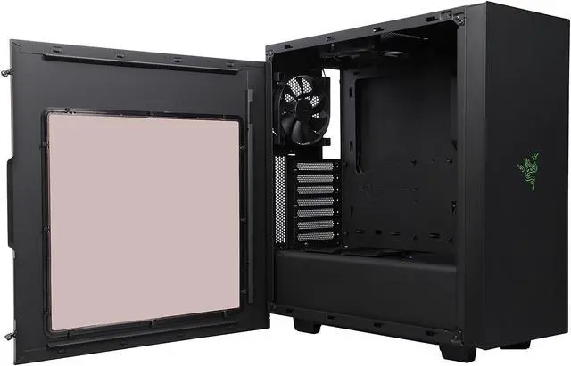 Alt view image 5 of 11 - NZXT S340 Mid Tower Case Razer Edition (Certified Refurbished)