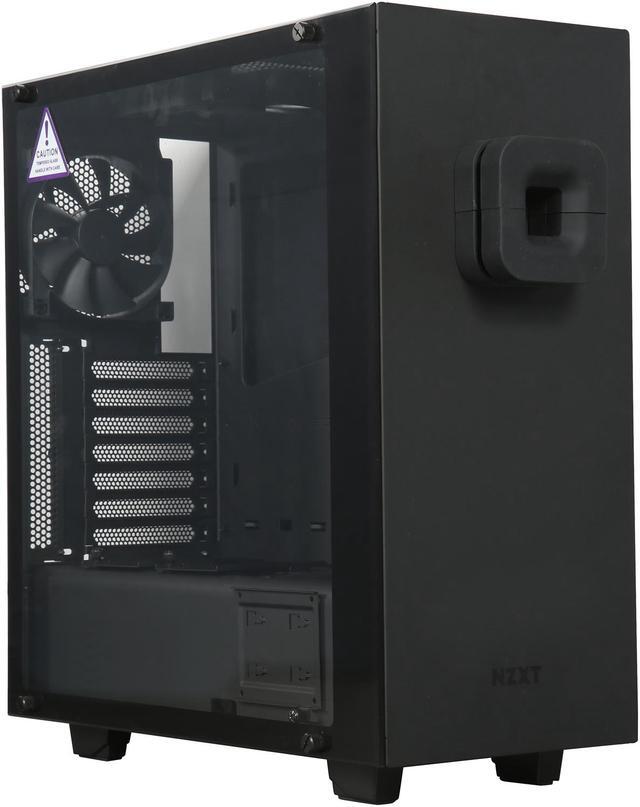 Alt view image 3 of 11 - NZXT S340 Elite Matte Black Steel/Tempered Glass ATX Mid Tower Case