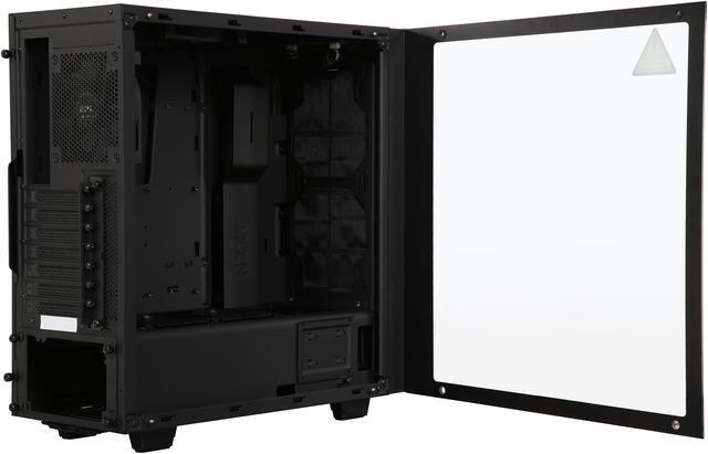 Alt view image 8 of 11 - NZXT S340 Elite Matte Black Steel/Tempered Glass ATX Mid Tower Case