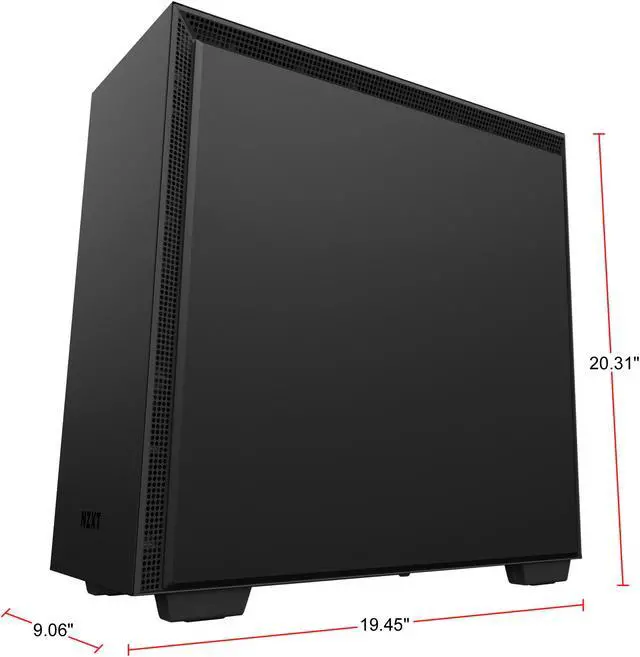 Alt view image 6 of 8 - NZXT H700i - ATX Mid-Tower PC Gaming Case - CAM-Powered Smart Device - RGB and Fan Control - Tempered Glass Panel - Enhanced Cable Management System - Water-Cooling Ready - Black