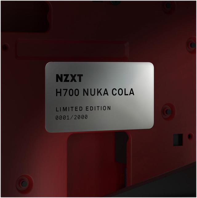 Alt view image 15 of 15 - NZXT H700 - Limited Edition Nuka-Cola - ATX Mid-Tower PC Gaming Case - Tempered Glass Panel - Enhanced Cable Management System - Water-Cooling Ready - Limited Edition Nuka-Cola