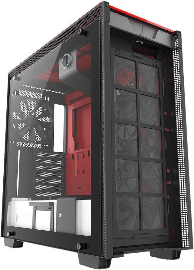 Alt view image 12 of 15 - NZXT H700 - Limited Edition Nuka-Cola - ATX Mid-Tower PC Gaming Case - Tempered Glass Panel - Enhanced Cable Management System - Water-Cooling Ready - Limited Edition Nuka-Cola