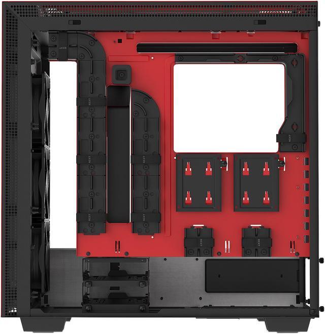 Alt view image 6 of 15 - NZXT H700 - Limited Edition Nuka-Cola - ATX Mid-Tower PC Gaming Case - Tempered Glass Panel - Enhanced Cable Management System - Water-Cooling Ready - Limited Edition Nuka-Cola