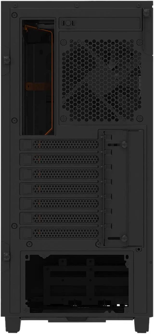Alt view image 9 of 13 - NZXT H500 - Overwatch Special Edition - Compact ATX Mid-Tower PC Gaming Case - Tempered Glass Panel - All-Steel Construction - Enhanced Cable Management System - Water-Cooling Ready