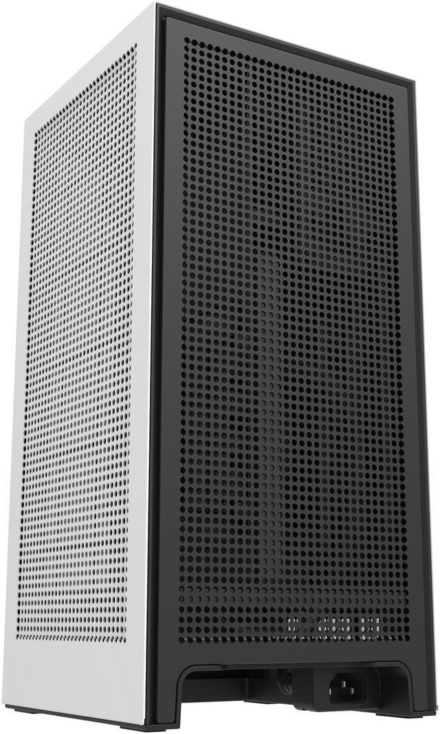 Alt view image 3 of 20 - NZXT H1 CA-H16WR-W1-US Matte White SGCC Steel / Tempered Glass Mini-ITX Computer Case with 650W SFX-L 80Plus Gold Fully Modular Power Supply and 140mm AIO Liquid Cooler