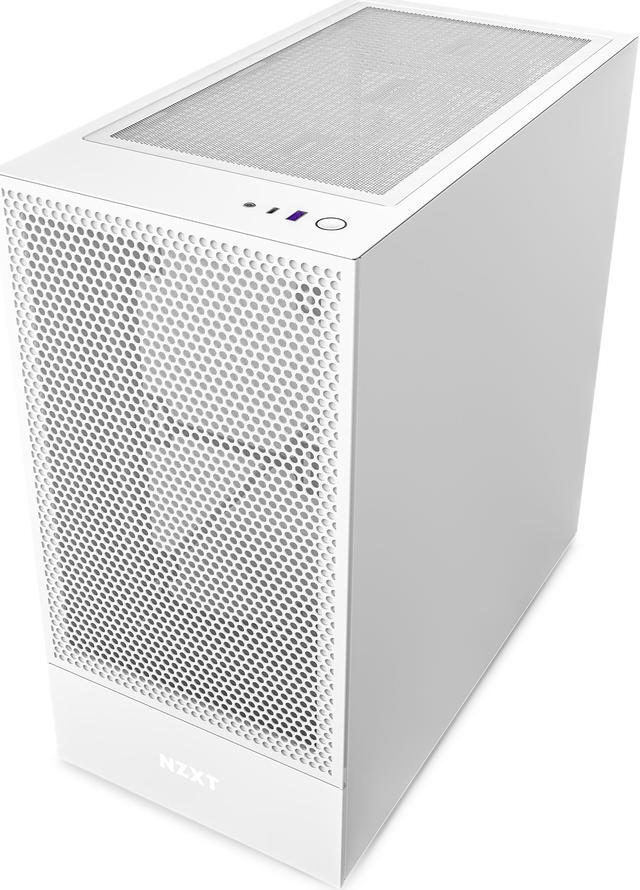 Alt view image 6 of 6 - NZXT H5 Flow - All White CC-H51FW-01 White SGCC Steel, Tempered Glass ATX, Micro-ATX, mini-ITX Computer Cases