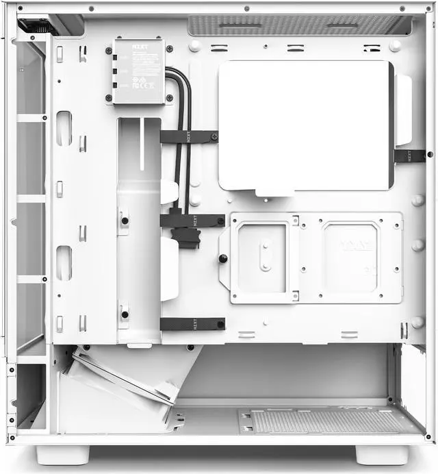 Alt view image 5 of 6 - NZXT H5 Elite - All White CC-H51EW-01 White SGCC Steel, Tempered Glass ATX, Micro-ATX, mini-ITX Computer Cases
