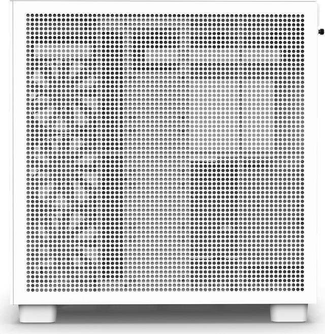 Alt view image 15 of 17 - NZXT H9 Flow - All White - CM-H91FW-01 - Dual-Chamber Mid-Tower Airflow Case