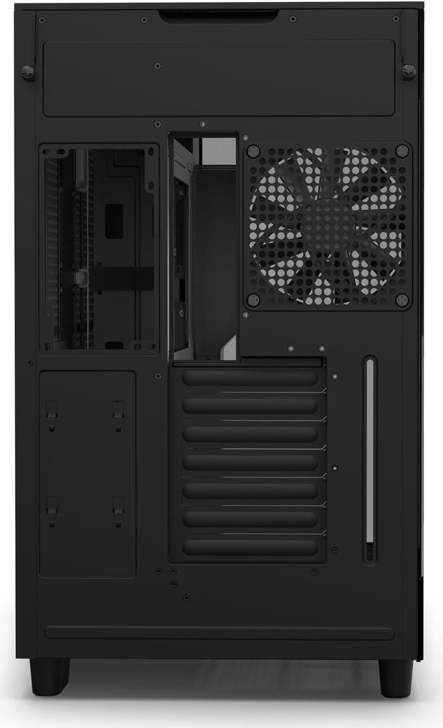 Alt view image 5 of 17 - NZXT H9 Flow - All Black - CM-H91FB-01 - Dual-Chamber Mid-Tower Airflow Case